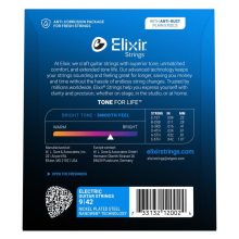 Elixir 12002 gitárhúr 9-42