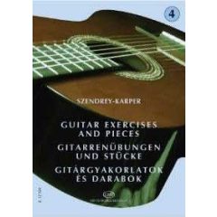 Szendrey-Karper László: Gitárgyakorlatok és darabok 4