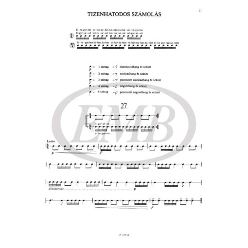 Balázs Oszkár, Zempléni László: Ritmusgyakorlatok kezdőknek (Kisdobiskola)