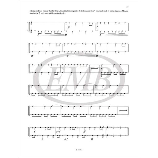 Balázs Oszkár, Zempléni László: Ritmusgyakorlatok kezdőknek (Kisdobiskola)