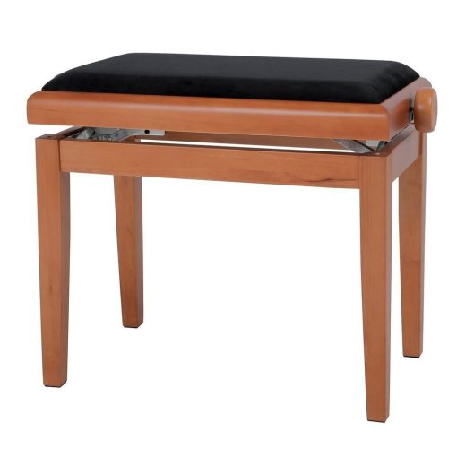 GEWA zongora padok Deluxe juhar matt fekete ülőrész
