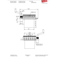Schaller Tremolo Floyd Rose satus tremoló króm R3 nyereg