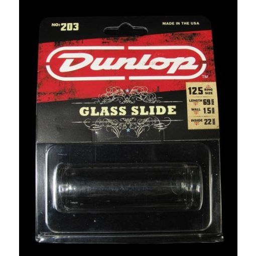 Dunlop 203 slide gyűrű üveg