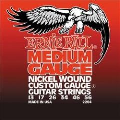 Ernie Ball 2204 gitárhúr 13-56 nickel wound
