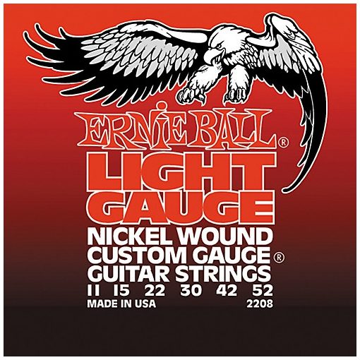 Ernie Ball 2208 gitárhúr 11-52 nickel wound