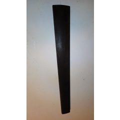 hegedű fogólap, ébenfa, 1/2,