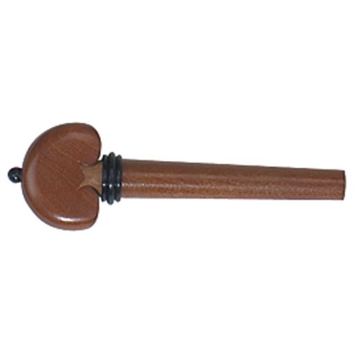 GEWA hegedű-hangoló Hill modell. Szívforma. Ébenfa gyűrű buxusfa/puszpáng közepes