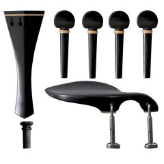 GEWA brácsakészlet ébenfa 4/4