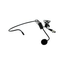 LS-970 Fejmikrofon mini XLR, fekete