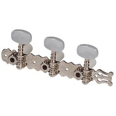 GEWA Klasszikus gitár kulcsok Pro Arte krómozott, Lyra-val