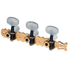   GEWA Klasszikus gitár kulcsok Pro Arte aranyozott, lírával