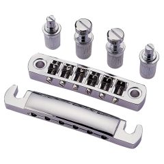   Partsland elektromos gitár hid Tune-O-Matic híd/húrtartó krómozott