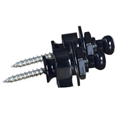 GEWA Strap lock F&S Security Lock magasfényű lakk, fekete