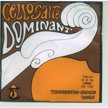 Thomastik csellóhúrok Dominant nylonmagos közepes D húr