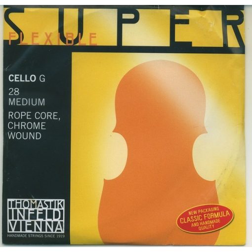 Thomastik csellóhúr Superflexible sodronymagos közepes G húr