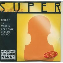 Thomastik csellóhúrok Superflexible sodronymagos közepes C húr