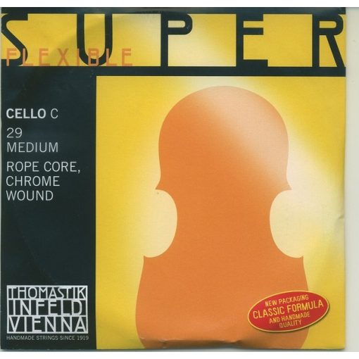 Thomastik csellóhúrok Superflexible sodronymagos közepes C húr