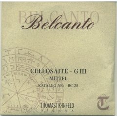 Thomastik csellóhúrok Belcanto közepes G húr