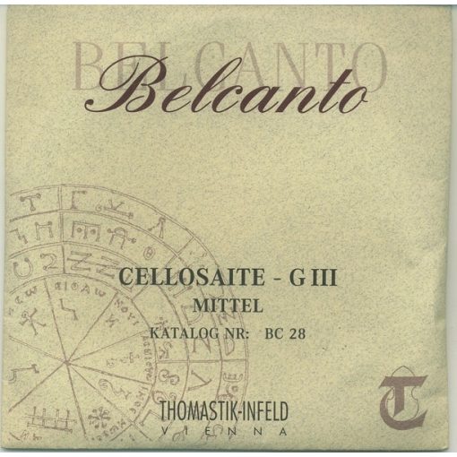 Thomastik csellóhúrok Belcanto közepes G húr