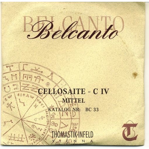 Thomastik csellóhúrok Belcanto közepes C húr