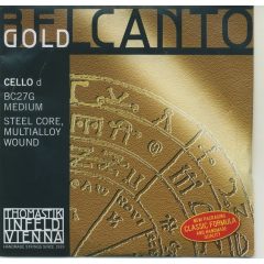 Thomastik csellóhúrok Belcanto Gold közepes D húr