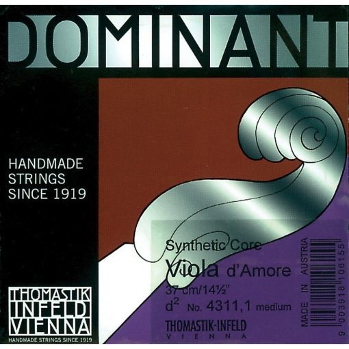 Thomastik-Infeld Viola d'amore húrok Dominant D''