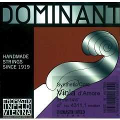 Thomastik-Infeld Viola d'amore húrok Dominant készlet