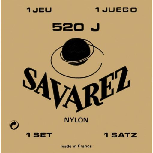 Savarez klasszikus gitár húrok Concert 520J Set high
