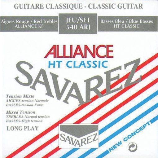 Savarez klasszikus gitár húrok Concert Alliance 540 Set