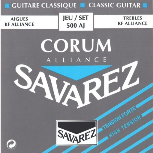 Savarez klasszikus gitár húrok Corum Alliance High készlet