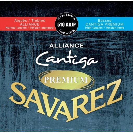 Savarez klasszikus gitár húrok Alliance Cantiga Premium Set mixed