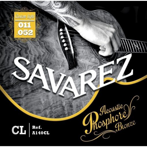 Savarez akusztikus gitár-húrok Acoustic Cst.-Light .011-.052