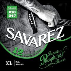   Savarez akusztikus gitár-húrok Acoustic 12-str. Ex-Light .010-047