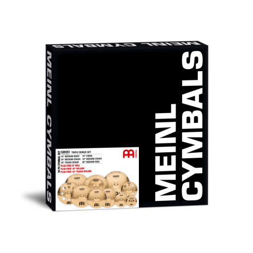 Meinl Cymbals CC4680-TRB CL.CU. TRIPLE BONUS SET  MEINL