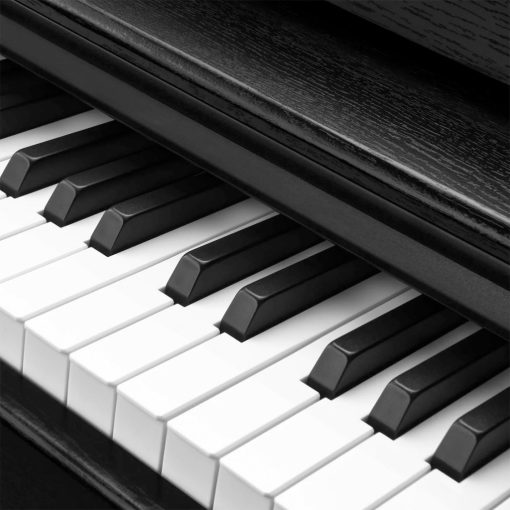 Donner kalapácsmechanikás digitális zongora, fekete