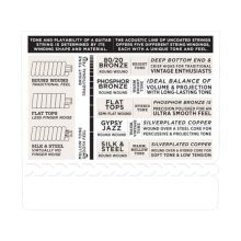 D'Addario EJ16 akusztikus gitár húr 12-53