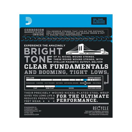 D'Addario ENR71-6 basszusgitár húr