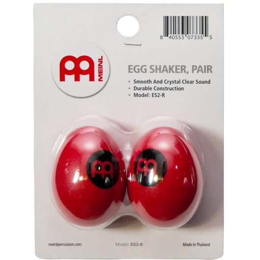 Meinl Percussion ES2-R EGG SHAKER PAIR ,tojás shaker,         MEINL