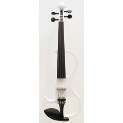 Petz EVN100W elektromos hegedű formatokkal fehér színű