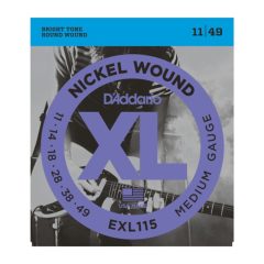 D'Addario EXL115 elektromos gtárhúr készlet 11-49