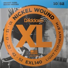 D'Addario EXL140 elektromos gitár húr készlet 10-52