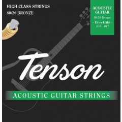   PURE GEWA akusztikus gitár-húrok Tenson Bronze .010-.047, Extra Light
