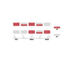 Ibanez GRG320FA-TEB elektromos gitár