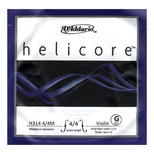 D'Addario Helicore H314 hegedű G húr
