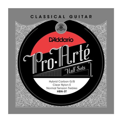 D'Addario HBN-3T klasszikusgitár magas G,B,E húr