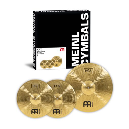 Meinl Cymbals HCS1418 CYMBAL SET HCS BASIC     MEINL