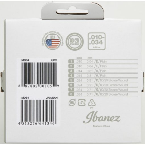Ibanez IMDS4 Húr készlet