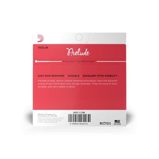 D'Addario J810 4/4M Prelude 4/4 hegedű húr készlet