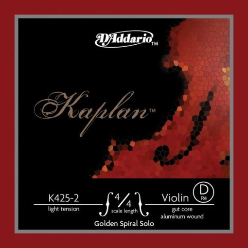 D'Addario Kaplan K425 hegedű D húr