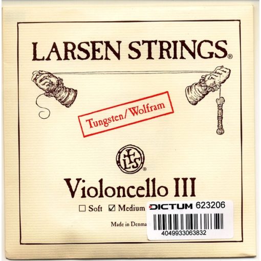 Larsen Cselló Wolfram G húr